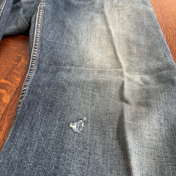 Eddie Bauer Relaxed Fit Blue Jeans W 35 L 34 - Picture 2 of 10